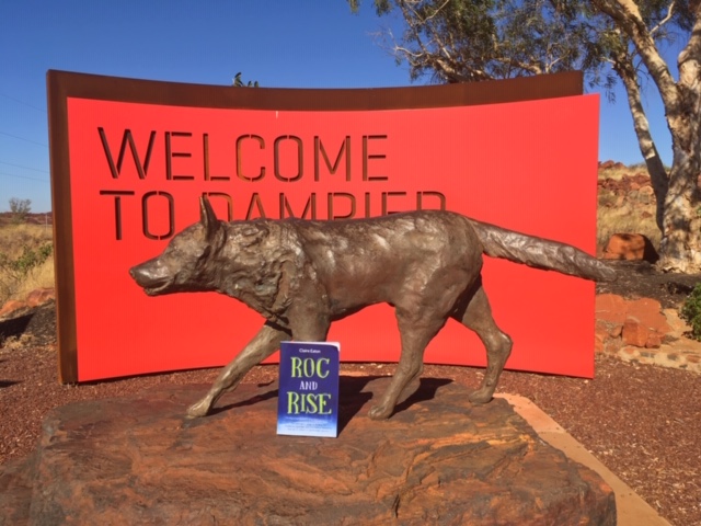 ROC and RISE book by Claire Eaton at Dampier Western Australia