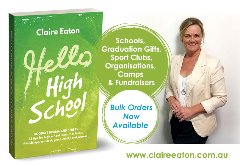 Hello High School - book for high school teens by Claire Eaton - bulk order