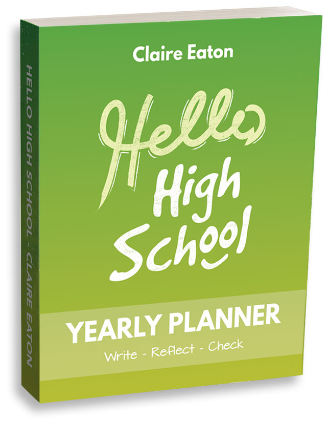 Hello High School Yearly Planner - by Claire Eaton