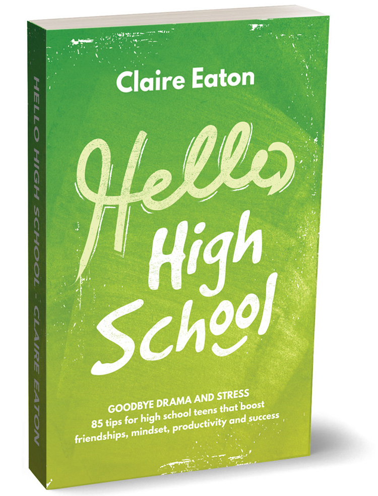 Hello High School - book for teens by Claire Eaton