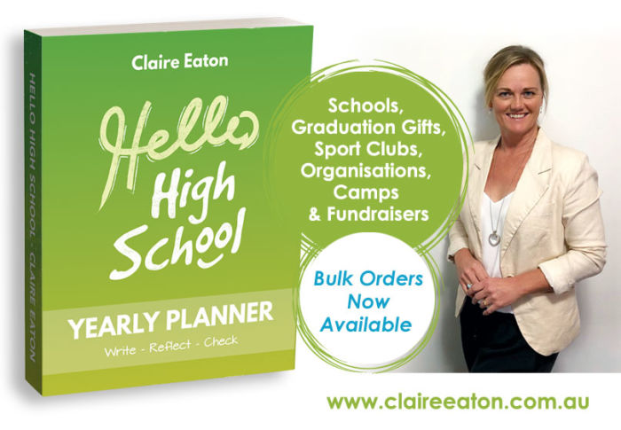 Hello High School Yearly Planner - available in bulk