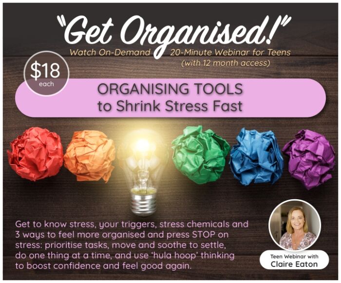 Organising Tools - To Shrink Stress Fast