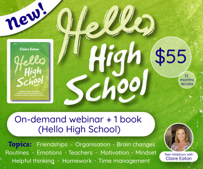 Hello High School Webinar + 1 book