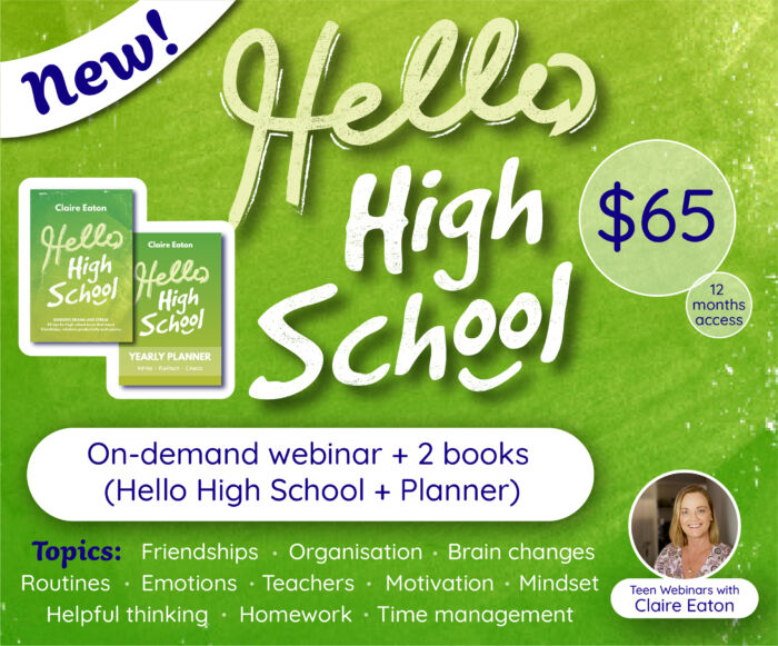 Hello High School Webinar + 2 books