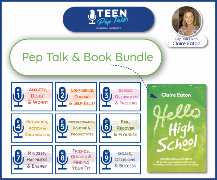 All 9 Pep Talks + book (Hello High School)