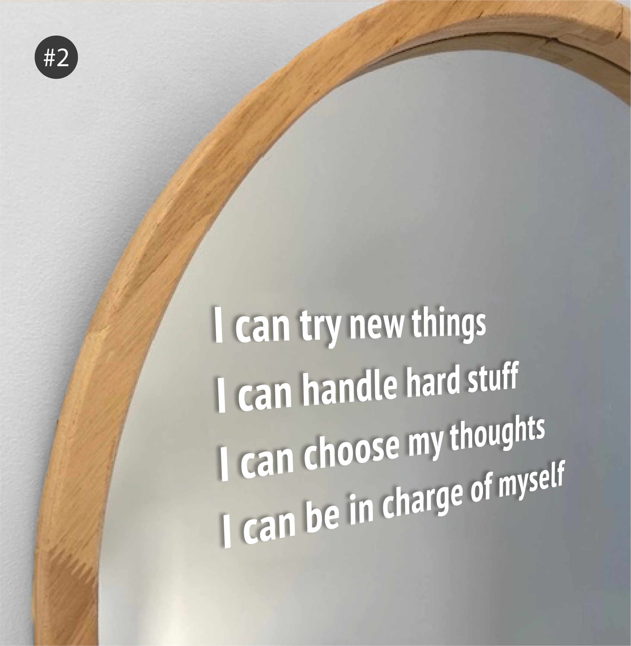 Mirror Stickers – 4 options to choose from - Image 3